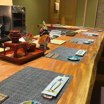 . お正月にお出ししたお料理です 前八寸…数の子 黒豆 鰤のかぶ…